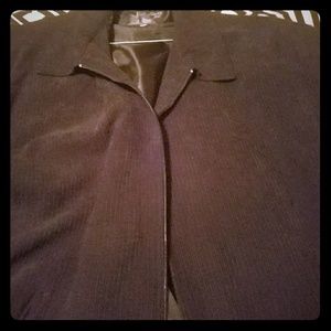 Blazers and suits the black cord rods two piece